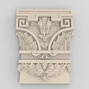 Скачать 3D модель - Капитель