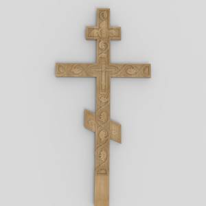 Шикарная 3D модель - Крест