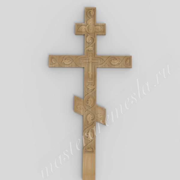 Шикарная 3D модель - Крест