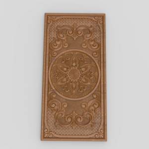 3D модель для ЧПУ  Крышка для нард 11