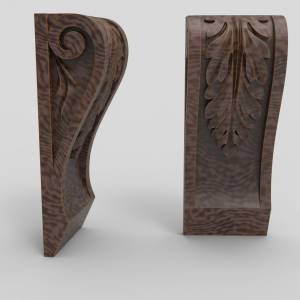 Скачать 3D модель - Кронштейн