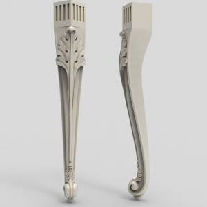 Скачать 3D модель Мебельная ножка