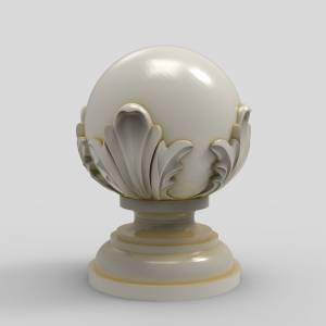 3D модель - Шишка