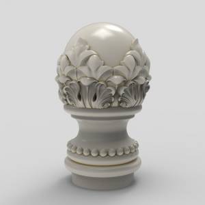 3D модель - Шишка