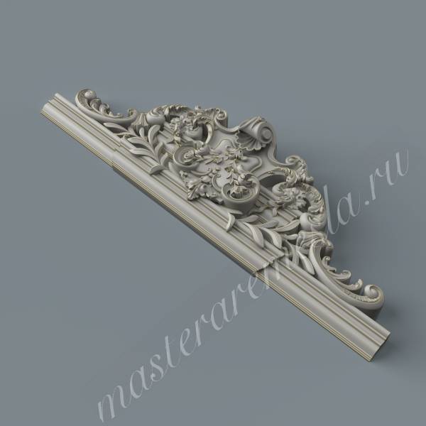 3D модель Навершие для двери 3