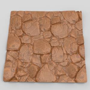 3D  модель 3D панель камни 1