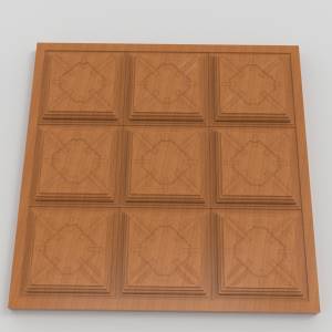 3D  модель 3D панель потолочная