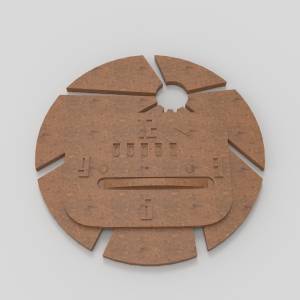 3D модель Часы энергетика Россети