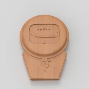 3D модель для ЧПУ  Часы энергетика Счетчик