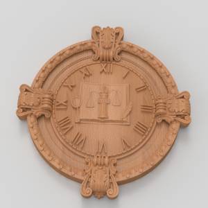 Купить 3D модель Часы судьи настенные
