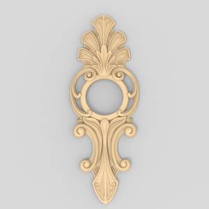 3D модель для станка с ЧПУ  Заготовка для часов 4