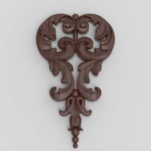 3D модель для ЧПУ  Декор