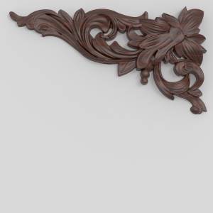 3D модель для ЧПУ  Декор