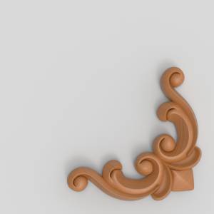 3D модель для станка с ЧПУ  Декор