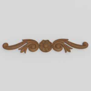 3D ЧПУ модель Декор