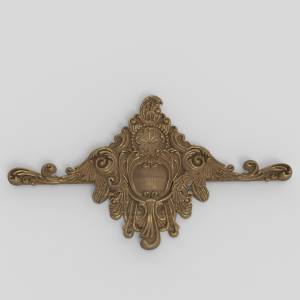 3D модель для станка с ЧПУ  Декор