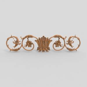 3D модель для ЧПУ  Декор