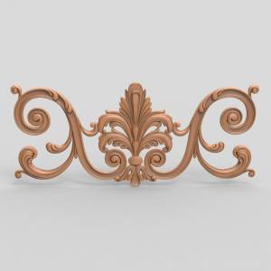 3D ЧПУ модель Декор