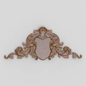 3D модель для ЧПУ  Декор