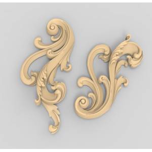 3D модель для ЧПУ  Декор