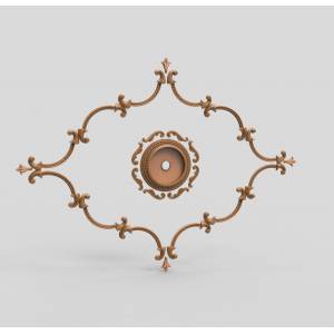 3D модель для станка с ЧПУ  Декор