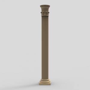 3D модель для станка с ЧПУ  Колонна