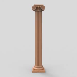 3D модель Колонна