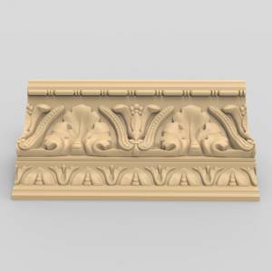 3D ЧПУ модель Карниз