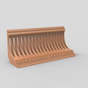3D модель для ЧПУ  Карниз