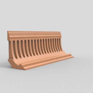 3D ЧПУ модель Карниз