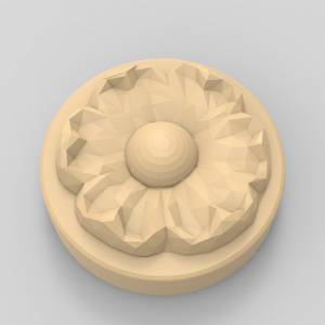 3D модель для ЧПУ  Декор