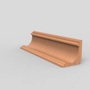 3D модель для станка с ЧПУ  Карниз