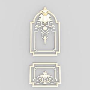 3D модель для ЧПУ  Декор - 111р.