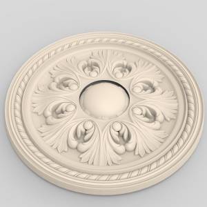 STL модель Розетка 111  декор для творчества