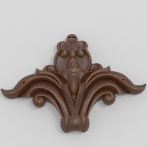 3D модель  Декор резной 370