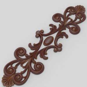 3D модель  Декор резной 375