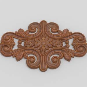 3D модель  Декор резной 380