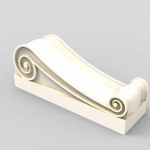 3D модель для станка с ЧПУ  Кронштейн