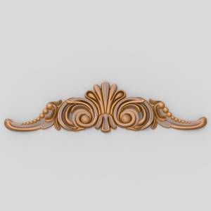 3D модель для ЧПУ  Декор верхний 103