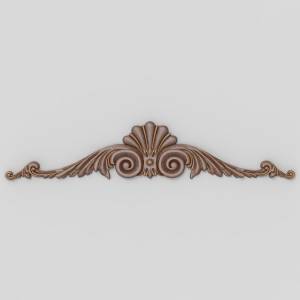 3D модель для ЧПУ  Декор верхний 105