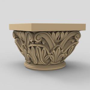 Купить 3D модель Капитель
