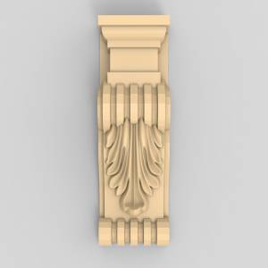 3D модель для ЧПУ  Кронштейн 63