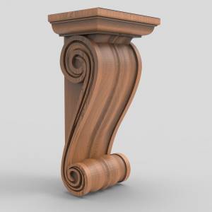 Купить 3D модель Кронштейн 64