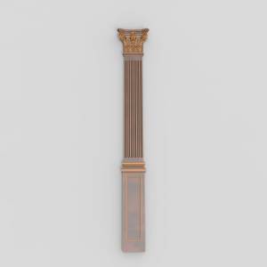 Купить 3D модель Пилястра 14