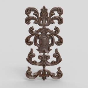 3D модель для ЧПУ  Узор декоративный 61