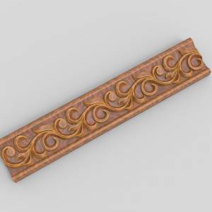 3D модель Багет 90