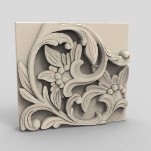 3D модель для станка с ЧПУ  Декор 84