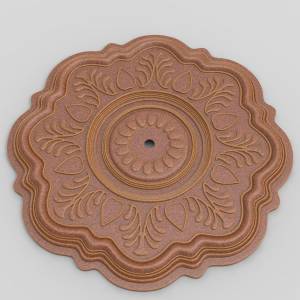 3D ЧПУ модель Розетка 183