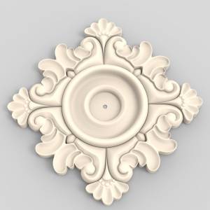 3D ЧПУ модель Розетка 185