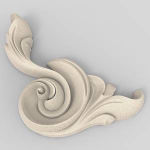 3D ЧПУ модель Узор декоративный 38